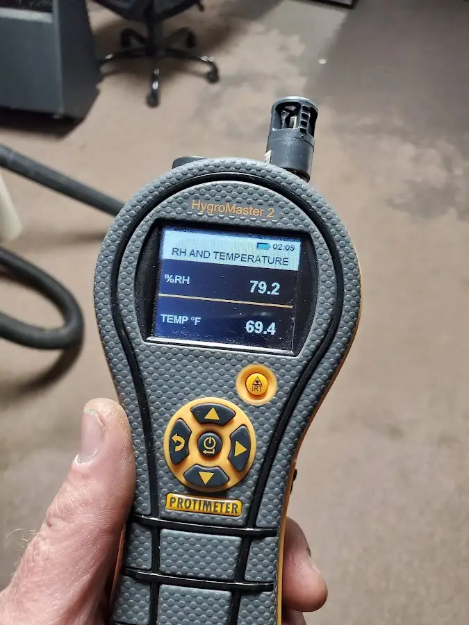 Moisture meter humidity assessment for Mold Remediation & Removal in Pass Christian